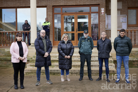 Yunquera de Henares se suma a la concentración silenciosa en apoyo a