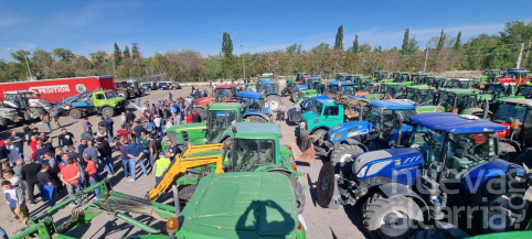 Movilizaciones de tractoristas en Molina, Sigüenza, Jadraque, Guadalajara... Hasta Madrid