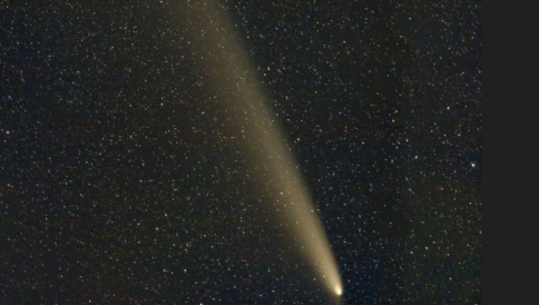 Logran captar el cometa del siglo a su paso por Guadalajara