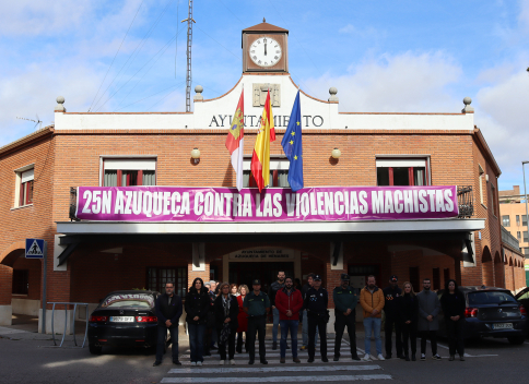 El Ayuntamiento de Azuqueca de Henares reivindica el fin de la violencia machista