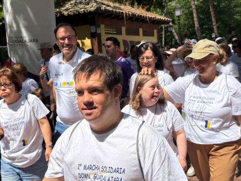 Guadalajara se vuelca con la II Marcha Solidaria Down “una oportunidad para caminar juntos como sociedad”