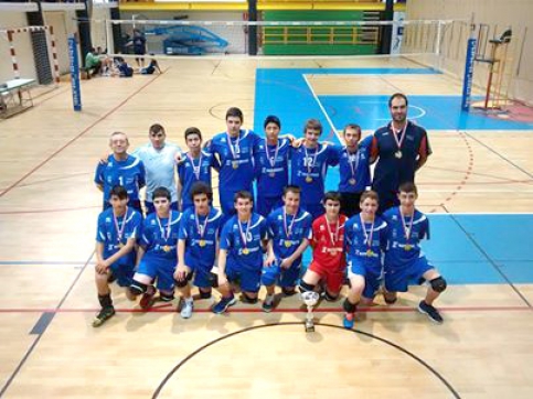 El Voley Guada cadete, campeón regional NuevaAlcarria Guadalajara