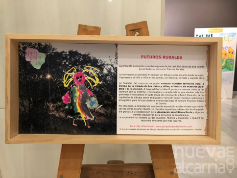 La exposición Arte Rural Infantil, 'Futuros Rurales', ahora, en Guadalajara