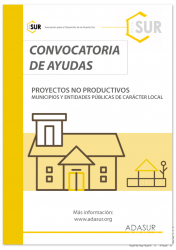 ADASUR lanza una nueva convocatoria dirigida a municipios y entidades públicas de carácter local