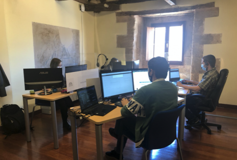 Seis alumnos del curso tecnológico propiciado por ADEL ya trabajan en el centro coworking de Sigüenza