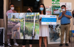 Una colorista visión del puente sobre el río Tajo, Primer Premio del XVIII Concurso de Pintura Rápida 'Villa de Trillo' | NuevaAlcarria - Vimarsana News