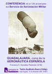 Una conferencia el día 21 servirá para celebrar el 125 aniversario del nacimiento de la aerostación en Guadalajara