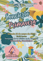 Concierto de primavera de la Banda de Música de la Diputación en Maranchón