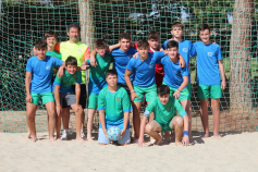 El Sacedón se proclama subcampeón regional cadete en fútbol playa