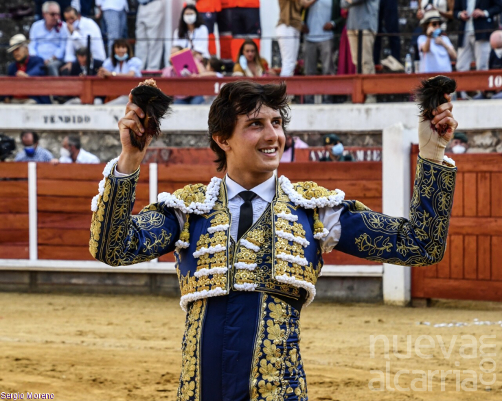 Roca Rey en la plaza de toros de Brihuega.