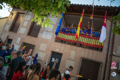 El Balonmano Guadalajara da el pregón de las fiestas de Fuentelahiguera de Albatages