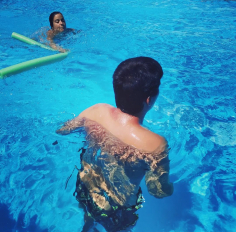 El ‘Programa Inclúyete’ de Yunquera de Henares se disfruta en la piscina durante el verano