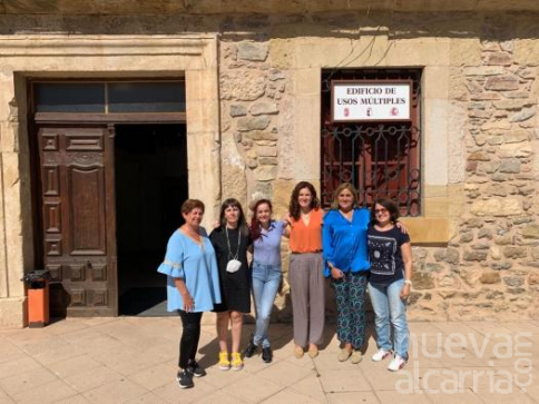 El nuevo espacio 'coworking' y la remodelación de La Alameda en Molina de Aragón avanzan en los meses de verano