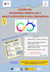 ADEL reedita el Curso sobre Economía Circular y Digitalización para empresas de la Sierra Norte