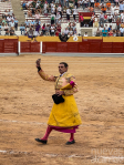 Solitaria oreja para Sánchez Vara con una dura corrida de San Martín en el cierre de feria