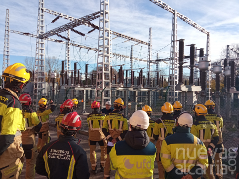 Naturgy y Tesicnor forman a bomberos de Guadalajara sobre instalaciones eléctricas y seguridad 