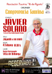 La Asociación Taurina '16 de Agosto' tendrá a Javier Solano como protagonista de su conferencia taurina en Brihuega