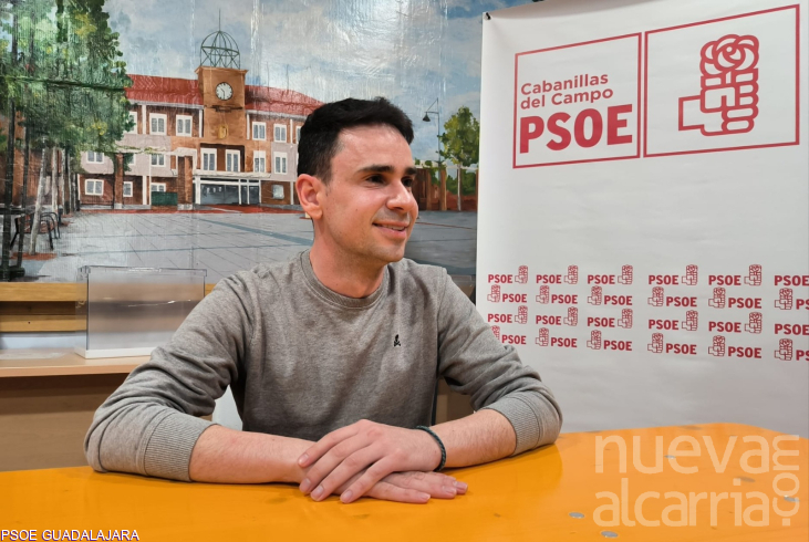 El alcalde y candidato a la reelección en Cabanillas (Guadalajara)por el PSOE, José García Salinas
