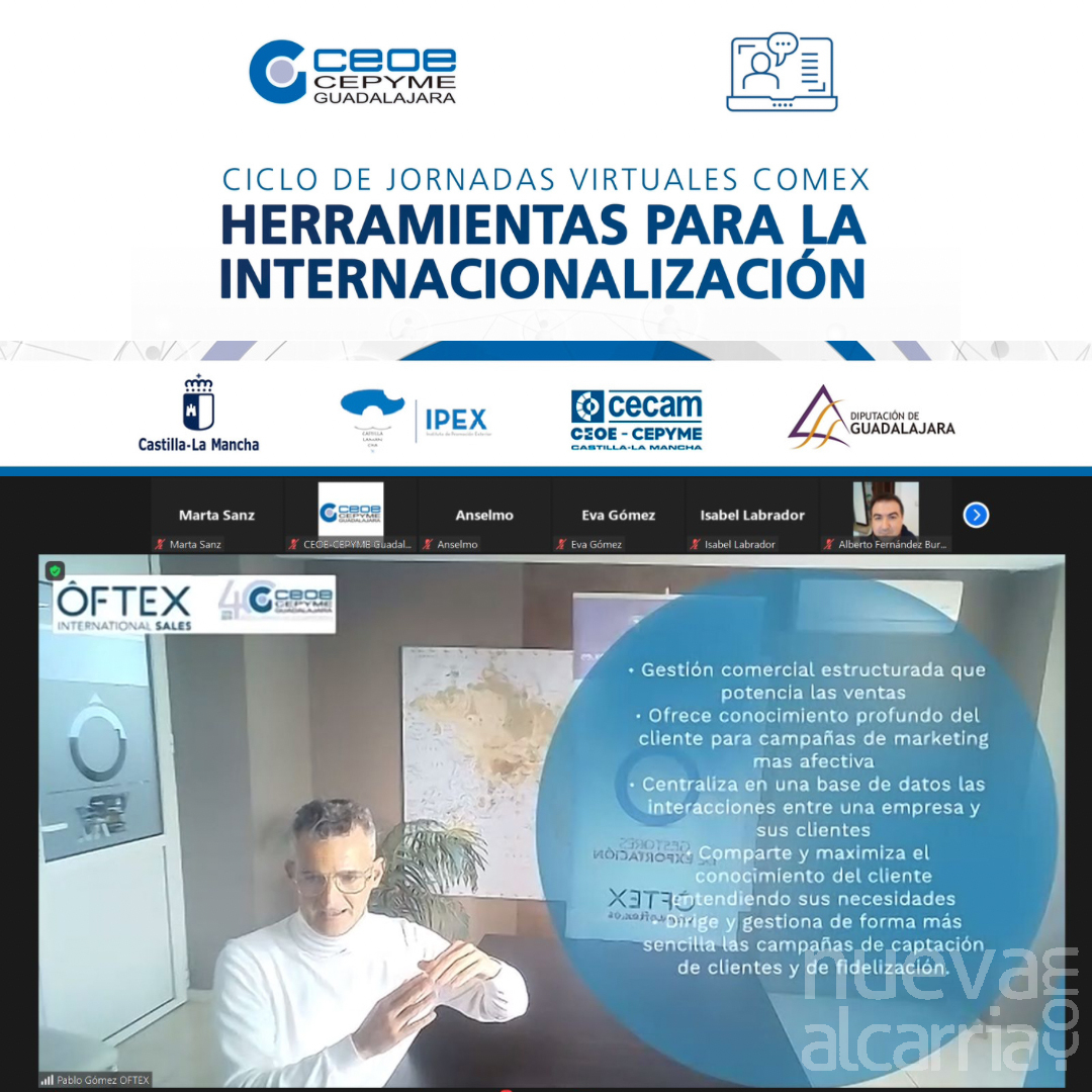 Más de 50 empresas participan en las jornadas de comercio exterior de CEOE  | NuevaAlcarria - Guadalajara