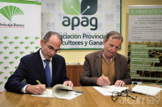 Trámites más sencillos y anticipo de la PAC gracias al acuerdo entre Unicaja Banco y APAG Guadalajara