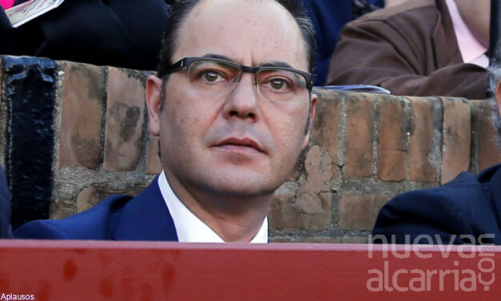 Toño Matilla en una plaza de toros.