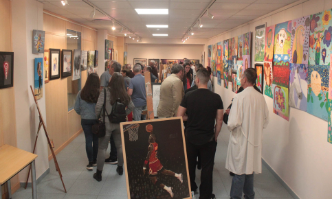 Más de 130 cuadros en la muestra fin de curso de la Escuela de Arte