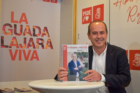 Rojo se presentará a la investidura el próximo 17 de junio para seguir siendo el alcalde de Guadalajara