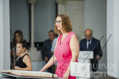 La consejera de Igualdad, Sara Simón, pide la dimisión de Luis Rubiales