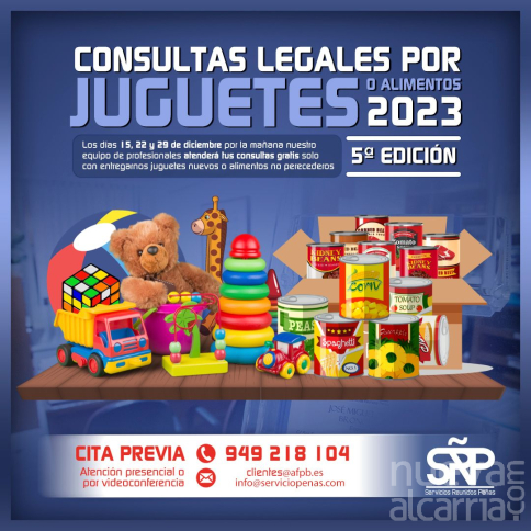 “Consultas Legales por Juguetes