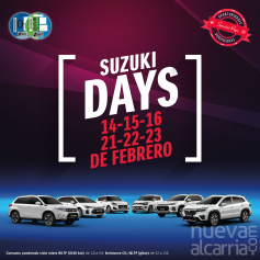 ‘Suzuki Days’, hasta 7.000€ de descuento en la gama Suzuki
