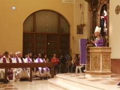 El obispo preside la solemne apertura de las asambleas sinodales de la Diócesis
