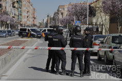 Los GEO detienen a un hombre que se había atrincherado con un arma en Albacete