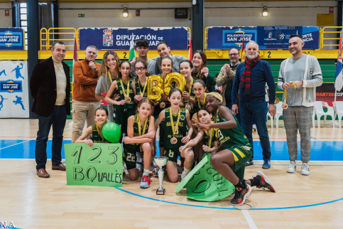 El Sabadell, en categoría femenina se lleva en Guadalajara la primera Gigantes Mini Cup 