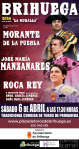 Morante, Manzanares y Roca Rey estarán el 6 de abril en la tradicional Corrida de Toros de Primavera de Brihuega