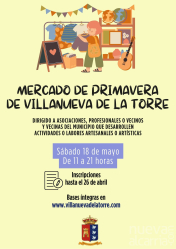 El Ayuntamiento de Villanueva de la Torre organiza el primer Mercado de Primavera de la localidad