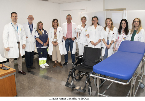 El Hospital de Guadalajara pone en marcha una nueva Sala de Transferencias