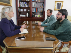 El alcalde de Azuqueca se reúne con la subdelegada del Gobierno en Guadalajara