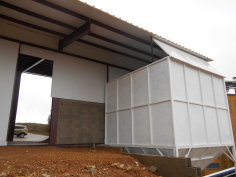 Energías de la Alcarria estrena almacén  de tratamiento de biomasa en Fuentelencina