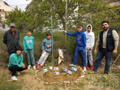 Actividad intergeneracional de horticultura aromática en la comarca de Molina