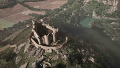 Expertos en arqueología virtual reconstruyen en 3D cómo pudo ser el Castillo de Pelegrina