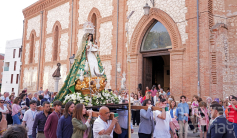 La Virgen de la Antigua anunció su mes en medio del fervor religioso