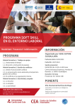 CEOE-CEPYME Guadalajara organiza el programa soft skill en el entorno laboral