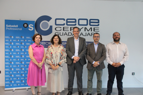 CEOE-Cepyme Guadalajara y Banco Sabadell renuevan su convenio de colaboración