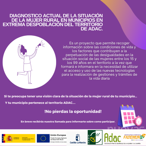 En marcha un proyecto para conocer la situación de las mujeres rurales en La Alcarría y La Campiña