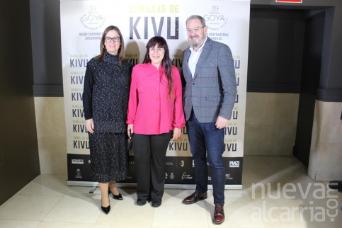 La productora Pilar Sancho estrena el corto preseleccionado para los Goya  'Semillas de Kivu'