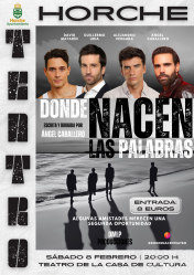 Horche se prepara para recibir “Donde nacen las palabras” antes de su