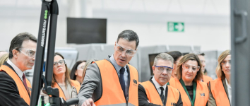 El presidente Pedro Sánchez visitó Accelera by Cummins