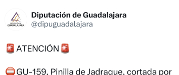 La lluvia deja una carretera cortada y 15 avisos al 112 