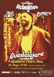 Yerai Blanco “Rebujitos” actuará en Guadalajara el 30 de mayo en un concierto solidario