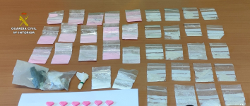 Detenido en polígono industrial 'Gran Europa' de Torija con éxtasis, cristal, cocaína rosa y otras sustancias